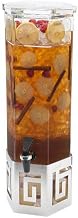 Rosseto LD115 Stainless Steel Base Hexagon Beverage Dispenser, 1.5-Gallon