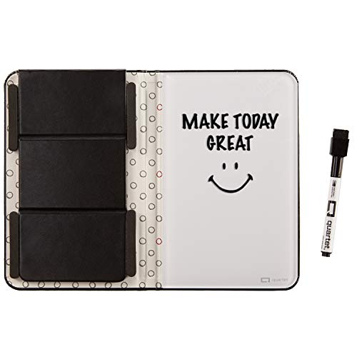 Quartet Black / Portable Notepad / 5"W x 8"H Dry Erase Boards