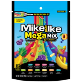 Mike and Ike Mega Mix Chewy Candy by MIKE AND IKE. – 10 oz"