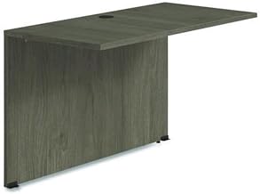 Alera Seville Series Bridge Return, 48w x 24d x 29h, Walnut