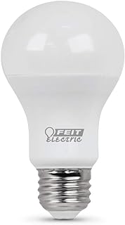 Feit Electric A19 LED Light Bulb, 60W Equivalent, E26 Medium Base, 800 Lumens, 3500K Neutral White, Non-Dimmable Standard Light Bulb, 10-Year Lifetime, A800/835/10KLED