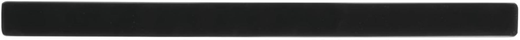HUBERT Black Melamine Cold Food Pan Adapter Bar - 12 3/4"L