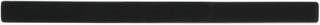 HUBERT Black Melamine Cold Food Pan Adapter Bar - 12 3/4"L