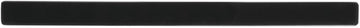 HUBERT Black Melamine Cold Food Pan Adapter Bar - 12 3/4"L
