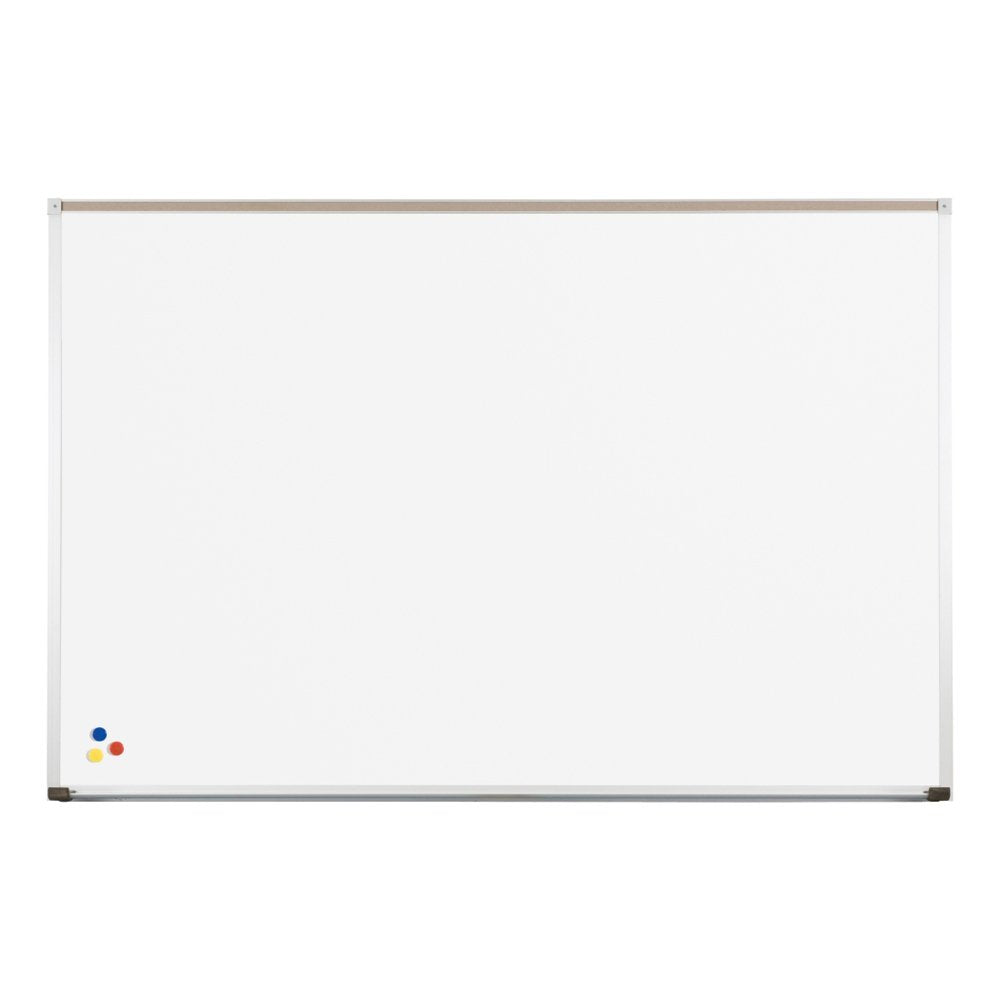 Best-Rite 24"W x 36"H / White/Silver / 2x3 Dry Erase Boards