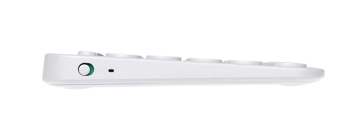 K380 Multi-Device Bluetooth Keyboard for Mac by Logitech – One Size, Plastic, White, Model 920-009729