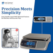 San Jamar 66.0 pounds / Metal / 1 Digital Scales
