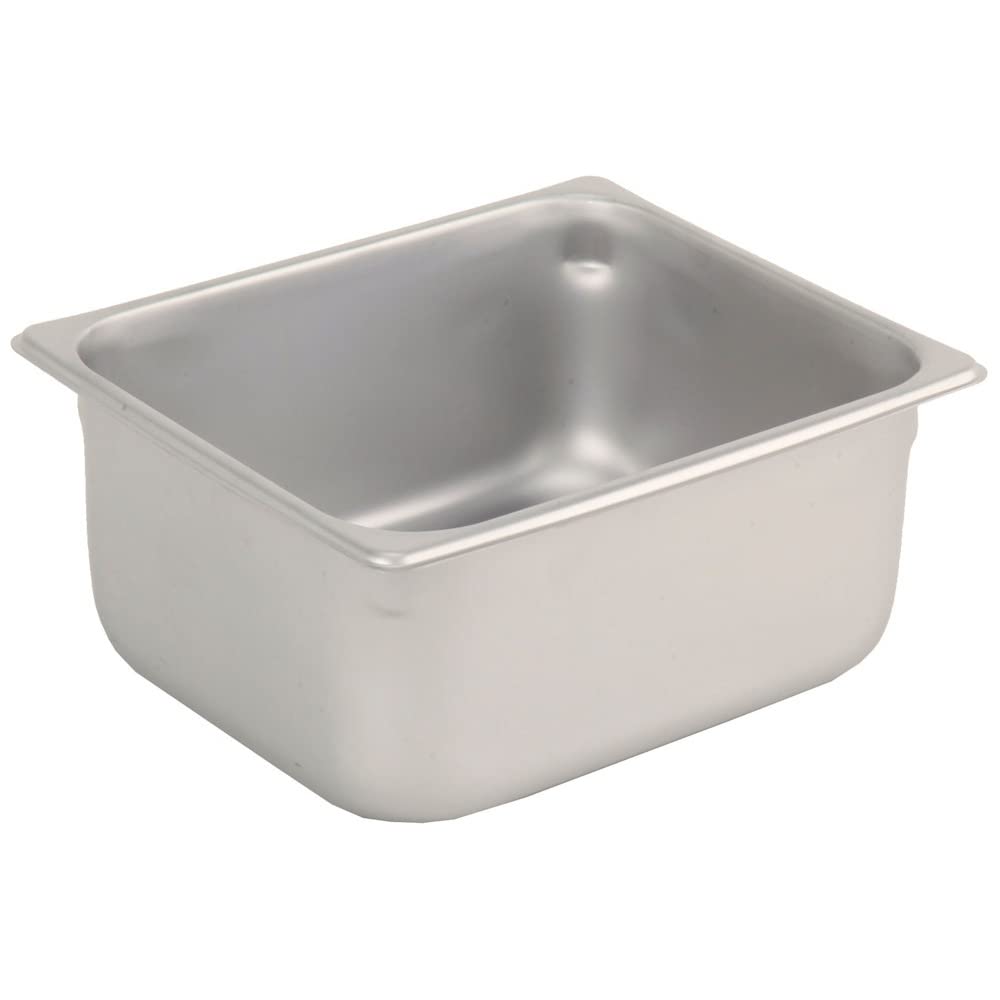 S/S Half Size Pan by Vollrath – 1/2, Stainless Steel, Silver, Model 20269