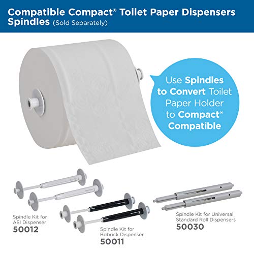 Georgia-Pacific 2 Spindles/Pack / Gray / Use with A.S.I drop-down dispenser Categories