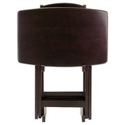 Winsome Espresso / 23.6"W x 15.75"D x 25.5"H / Transitional Folding Tables