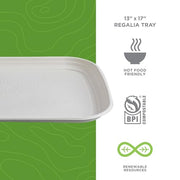 ECO PRODUCTS 13"x17" / White / Modern Plates