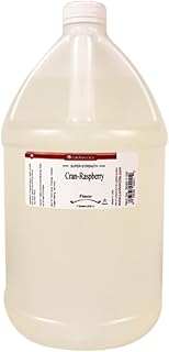 LorAnn Oils Cran-Raspberry Super Strength Flavoring, 1 Gallon, Pure Concentrate for Baking, Cooking, Beverages, Sauces, Desserts, Made in USA