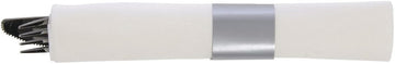 First Impressions Pre-Rolled Silver Plastic Cutlery Kit, 100 per Case