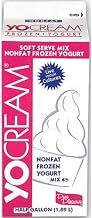 Yocream Pistachio Nonfat Soft Serve Yogurt Mix, 64 Ounce -- 6 per case.