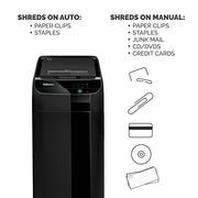 Fellowes Black / 1 / 350-Sheet Shredders