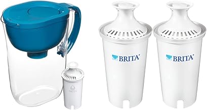 Brita Large Water Filter Pitcher + 2 Replacement Filters