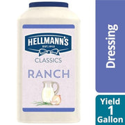 HELLMANN'S Ranch / 128 Ounce (Pack of 4) / Off white Ranch