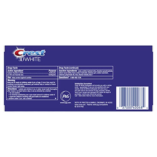 Crest 8.2 Ounce (Pack of 1) / NEW! / 1 Toothpaste