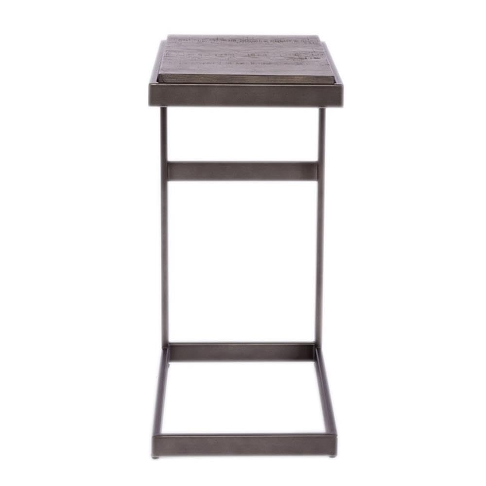 Modern View Laptop Table by LIBERTY FURNITURE INDUSTRIES, INC. – Metal, Grey, Model 960-OT1022