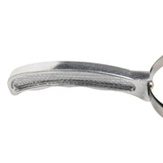 Bone Dust Scraper square 3-1/2" diameter by ALFA – Aluminum, Silver, Model 077BSS