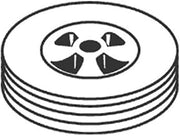 Wheel,for Use with 1D653,4YX37-9