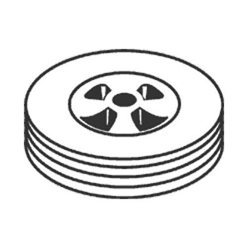 Wheel,for Use with 1D653,4YX37-9 by Rubbermaid Commercial Products – Model GRFG1315L30000