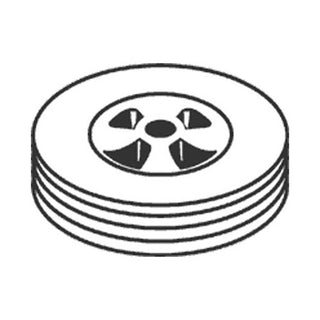 Wheel,for Use with 1D653,4YX37-9 by Rubbermaid Commercial Products – Model GRFG1315L30000