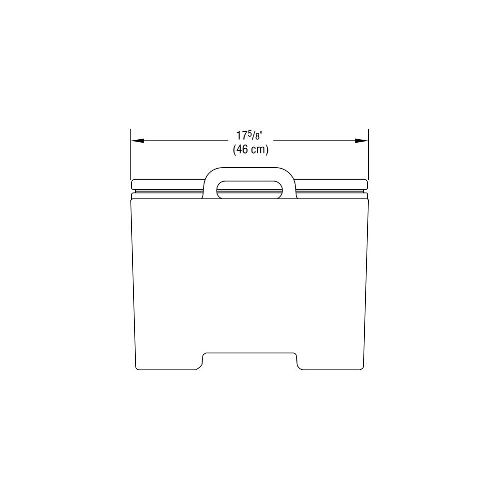 Cambro Dark Brown / 1 Insulated Food Jars