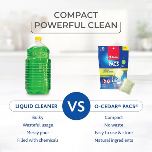 O-Cedar RC W/Citrus PACS / Blue / 1 Mops & Bucket Sets
