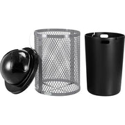 Global Industrial Gray / 36 Gallon / Industrial Trash, Recycling & Compost