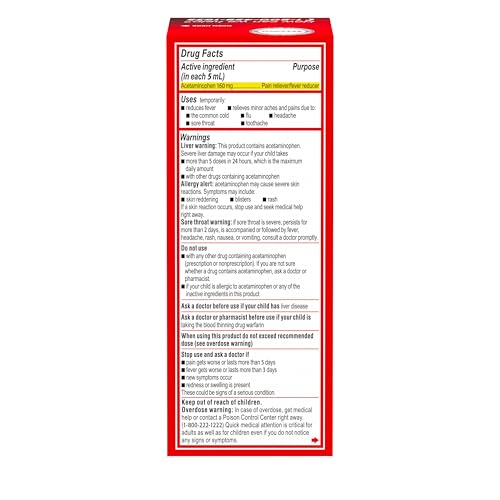 Tylenol Cherry / 4 Ounce / Child - 4 Fl Oz Acetaminophen