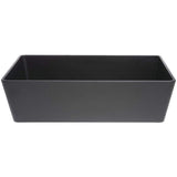 Food Pan Housing Full Size Black Melamine - 20 7/8" L x 12 7/8" W x 6" H by HUBERT – 6.0 inches, Rubber, Black