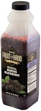 Fruit In Hand Marion Blackberry Pourable Fruit Puree, 35 Ounce -- 6 per case.