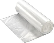 Kleenline 40-45 Gallon Can Liner, 40" x 48" x 12 MIC, Clear, 10 Rolls of 25 Liners | 250/Case