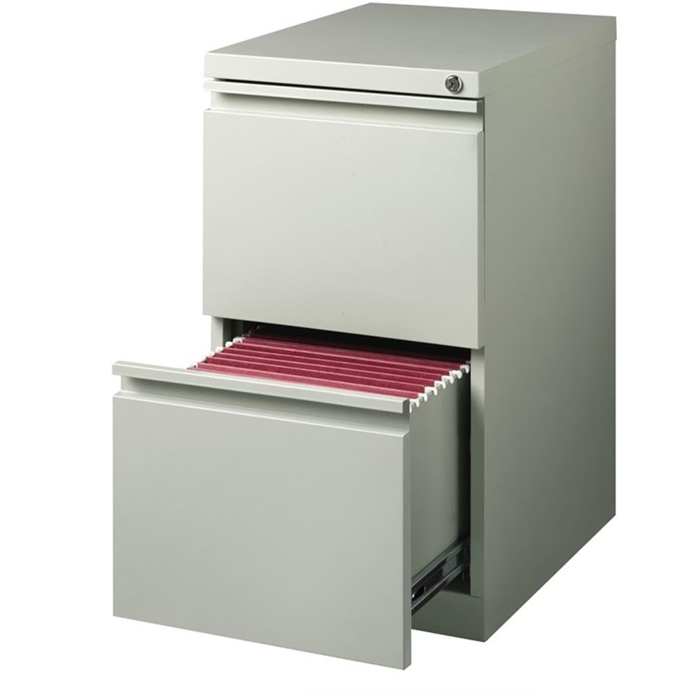 Hirsh Industries Light Gray / Modern / One Size Mobile File Cabinets