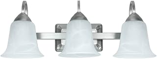 Feit Electric 73960 3 Light Nickel Vanity Fixture