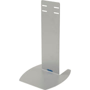 Universal Countertop Soap/Sanitizer Dispenser Stand by Global Industrial – 18"L x 11"W x 10"H, Steel, Silver, Model TT-1924-B
