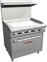 Southbend S36A-3T Range, 36" Thermostatic Griddle (64,000 Btu), With 26" Convect