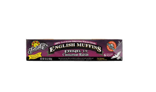 Ezekiel Cinnamon Raisin Sprouted Whole Grain English Muffins by Food for Life – 16 Ounce (Pack of 6), Pack of 6