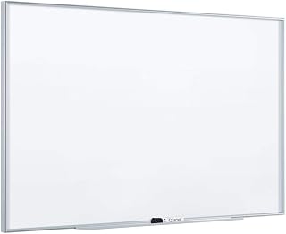 Quartet Whiteboard/Dry Erase Board, Magnetic, 8'x4', Fusion Nano-Clean, Silver Aluminum Frame (NA9648F)