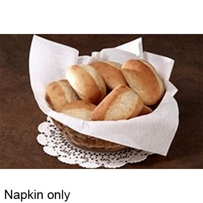 Linen-Like 1-Ply Napkins by Hoffmaster – 16" x 16", Airlaid Paper, White, Model 125023