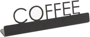 American Metalcraft SBC5 Stainless Steel Coffee Sign, Black, 5"