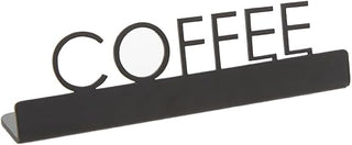 American Metalcraft SBC5 Stainless Steel Coffee Sign, Black, 5"