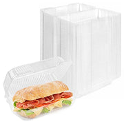 Stock Your Home 9" x 5" - 25 Count / Clear / 158.75 cubic_inches Serving Trays