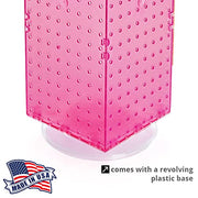 Azar Displays Pegboard Only / Pink / Small Display Racks