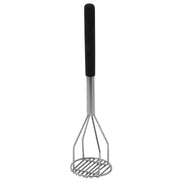 4" x 18" Black Potato Masher by Winco – 4" x 18", Stainless Steel, Black, Stainless Steel, Model PTMP-18R
