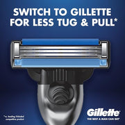 Gillette 12 Count (Pack of 1) / Blue / 12 Refills Cartridges