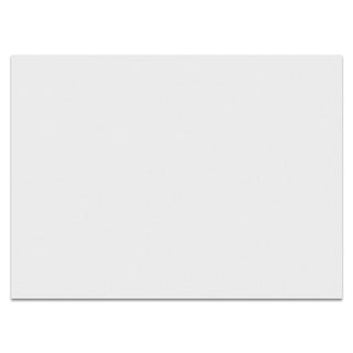 Groundwood Paper Tray Mat Plain White by Laminated Industries – Large, Groundwood Paper, Plain White