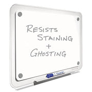 Quartet 1 / 9"W x 1"H / White Dry Erase Boards
