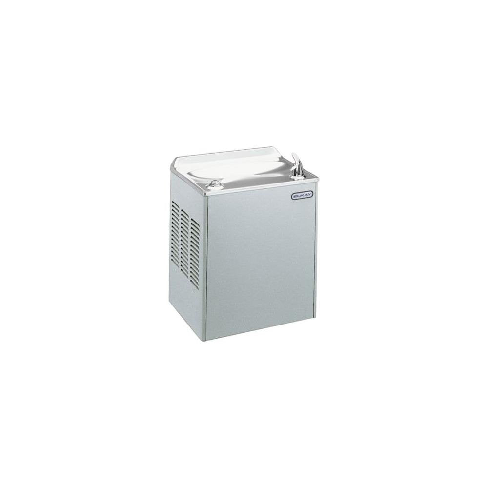 Lustrous Satin Stainless Steel Drinking Fountain by Elkay – 1.25, lustrous satin/stainless steel, Model EWCA8S1Z